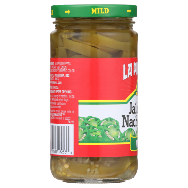 La Preferida MILD Jalapeño Nacho Slices
