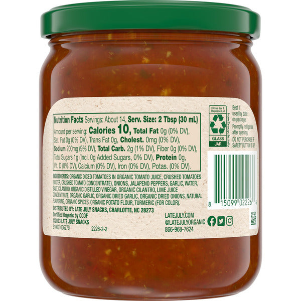 Late July Medium Salsa