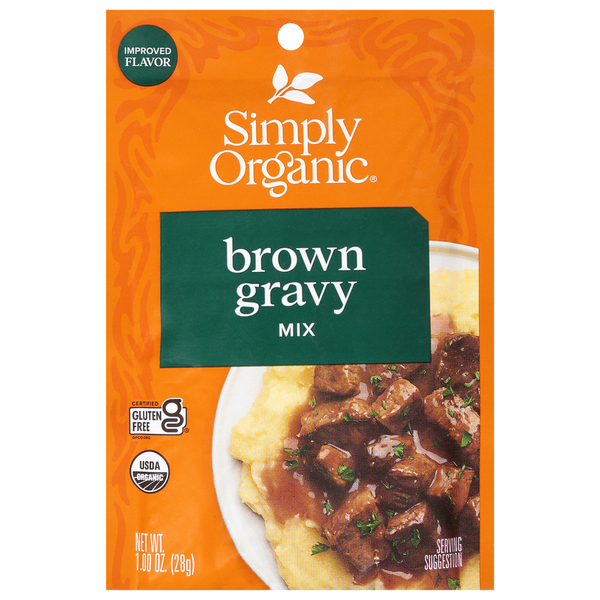 Simply Organic Organic Brown Gravy Seasoning Mix