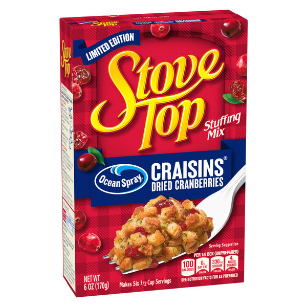 Kraft Stove Top Cranberry Stuffing Mix