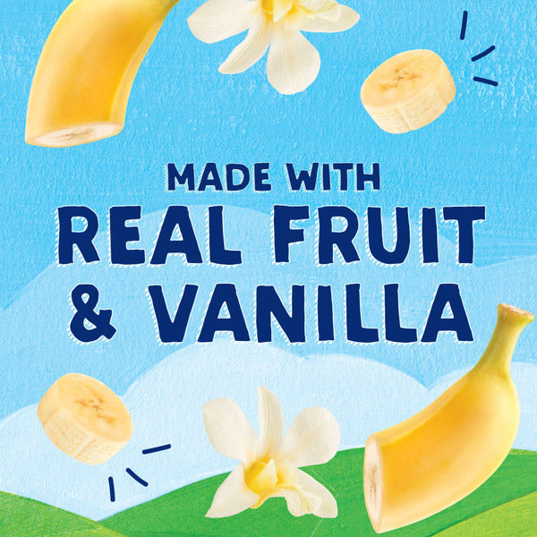 Stonyfield Organic Zero Grams Added Sugar Banilla Whole Milk Yogurt Pouches Pack