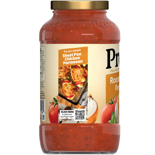 Prego Roasted Garlic Parmesan Pasta Sauce