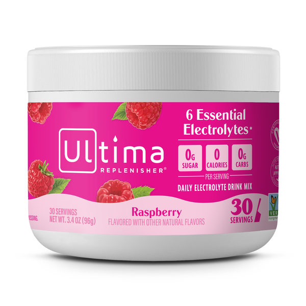 Ultima Replenisher Daily Electrolyte Mix, Raspberry
