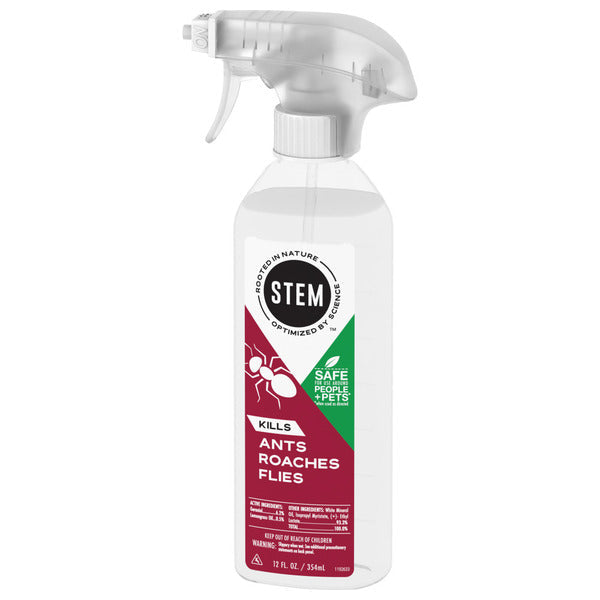 Stem Kills Ants, Roaches and Flies Bug Spray, plant-based active ingredient