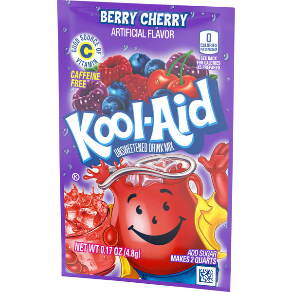 Kool-Aid Unsweetened Berry Cherry Artificially Flavored Powdered Soft Drink Mix