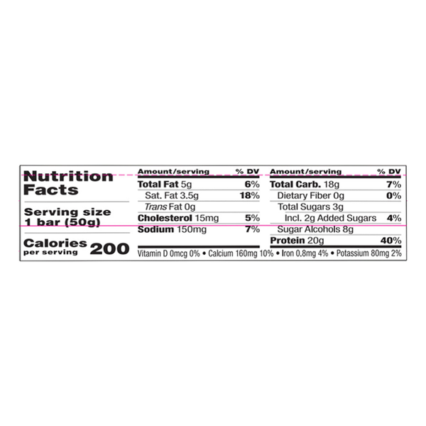 Pure Protein Birthday Cake