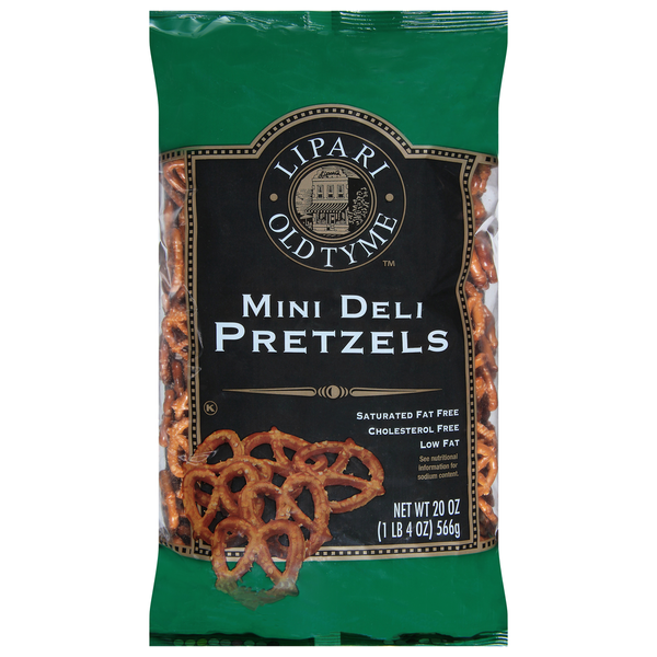 Lipari Old Tyme Pretzels, Mini Deli