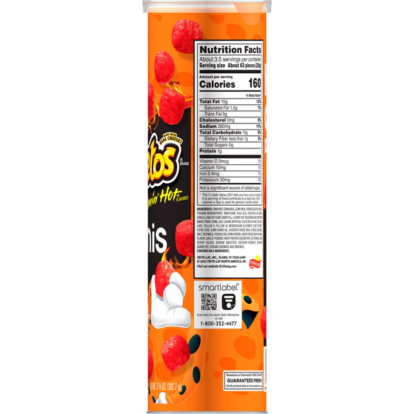 Cheetos Cheese Flavored Snacks, Flamin&