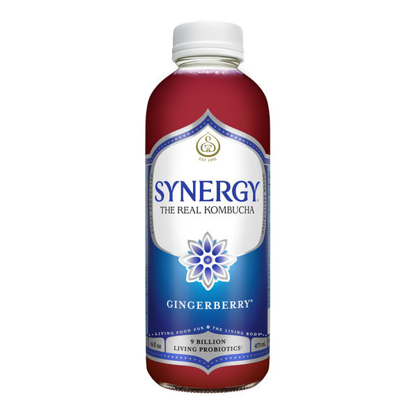 Synergy The Real Kombucha Gingerberry