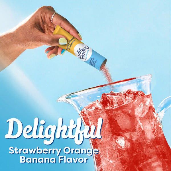 Crystal Light Strawberry Orange Banana Artificially Flavored Powdered Drink Mix