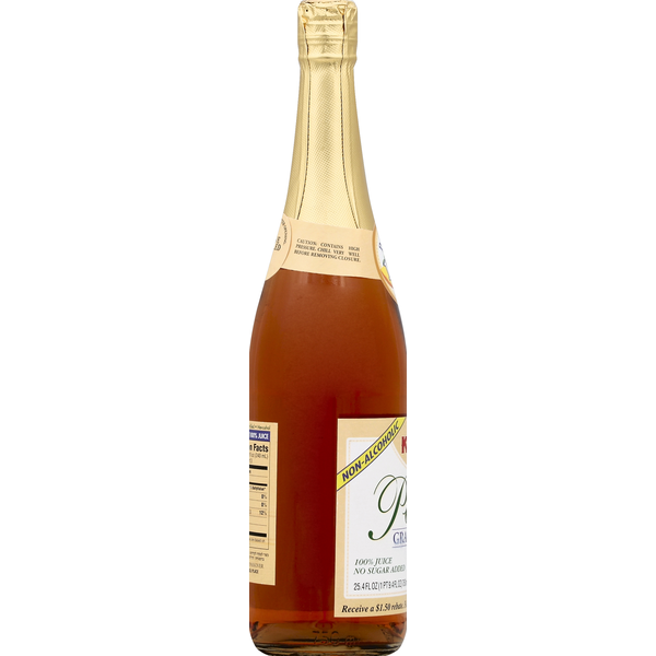 Kedem 100% Juice, Sparkling, Peach Grape Juice