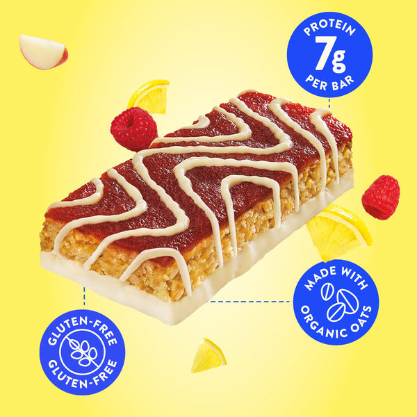 LUNA Lemonzest + Raspberry Flavor Gluten Free Snack Bar, Non-Gmo Protein Bar 1.69 oz