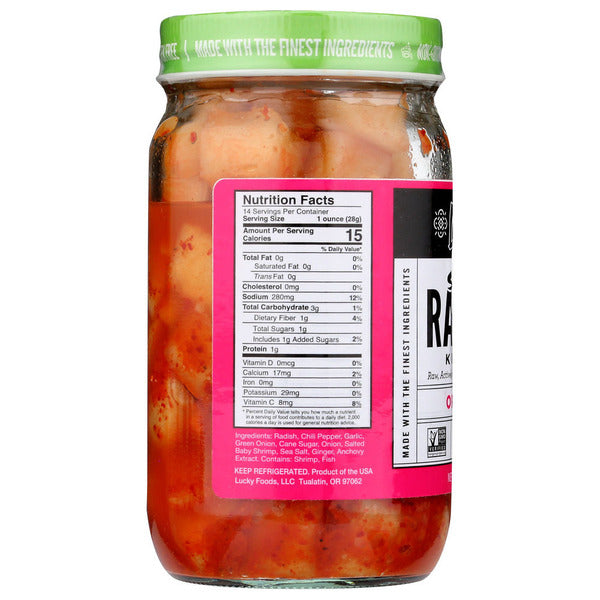 Lucky Foods Radish Kimchi