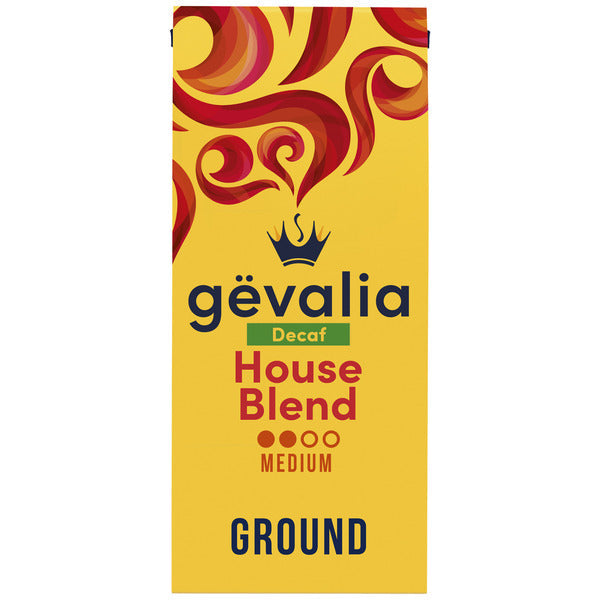 Gevalia House Blend Decaf Medium Roast Ground Coffee