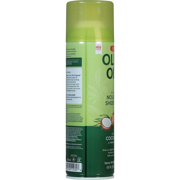 ORS Sheen Spray, Nourishing, Olive Oil