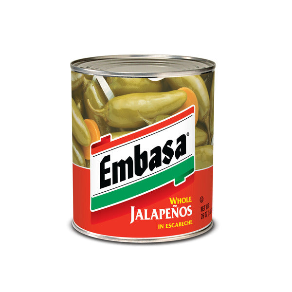 EMBASA Whole Jalapenos Escabeche , 26 OZ