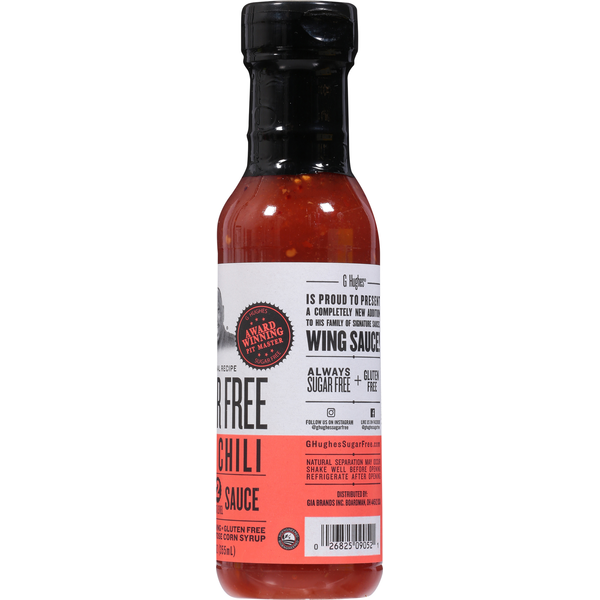 G Hughes Wing Sauce, Sugar Free, Thai Chili