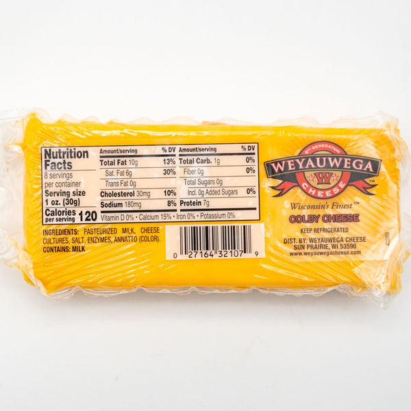 Weyauwega Star Dairy Colby Jack Cheese