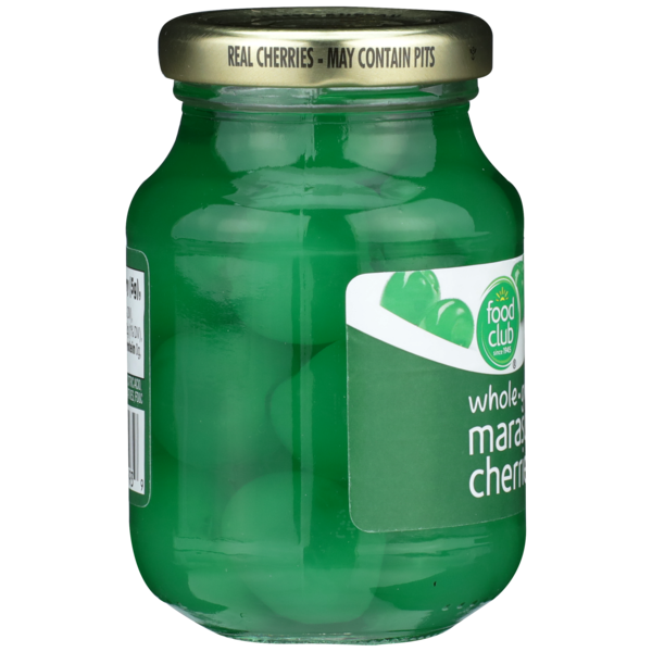 Food Club Whole Green Maraschino Cherries