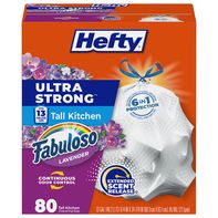 Hefty 13 Gallon Fabuloso Lavender Tall Kitchen Dra...
️