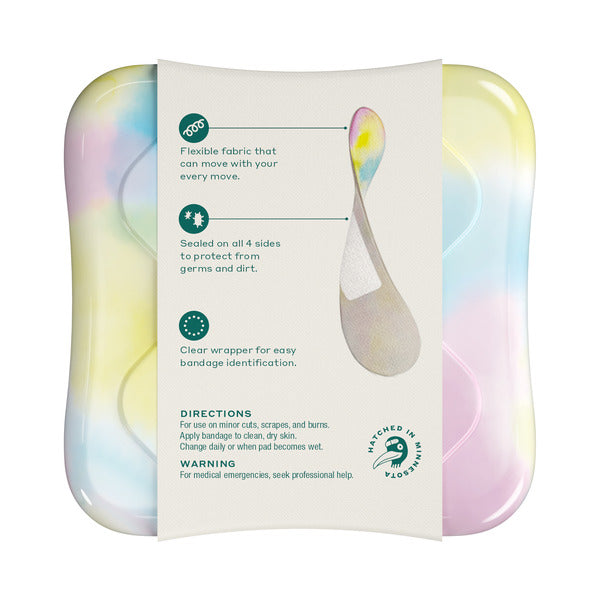 Welly Health Bravery Badges Colorwash - Assorted Flex Fabric Bandages