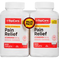 TopCare Pain Relief, Extra Strength, 500 mg, Caple...
️