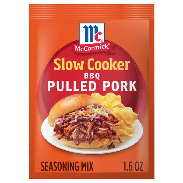 McCormick® Slow Cooker Barbecue Pulled Pork Seasoning Mix