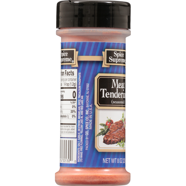 Spice Supreme Meat Tenderizer, Seasoned