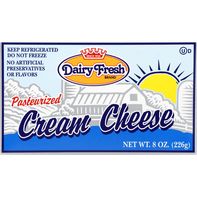 Dairy Fresh Cream Cheese, Pasterized️