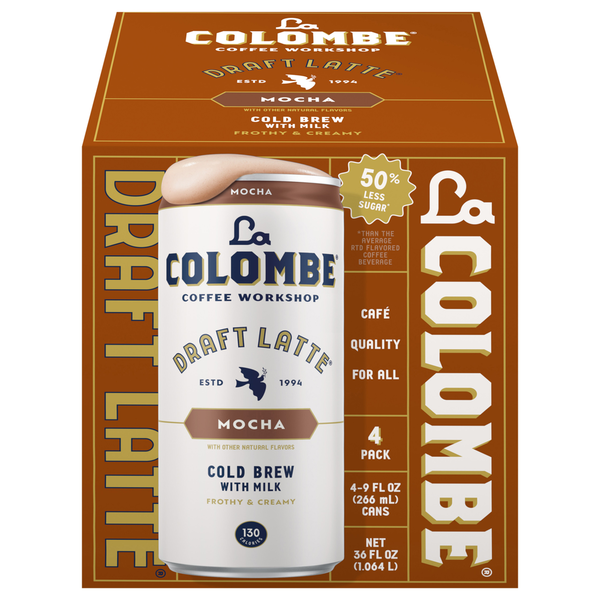 La Colombe Draft Latte Mocha Cold Brew with Milk