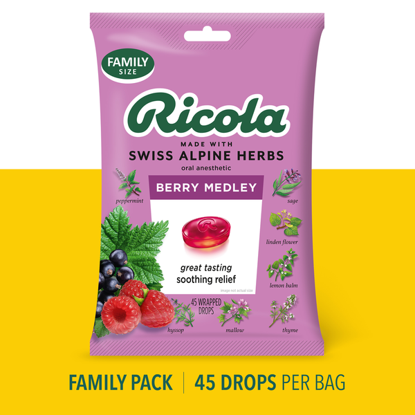 Ricola Berry Medley Throat Drops