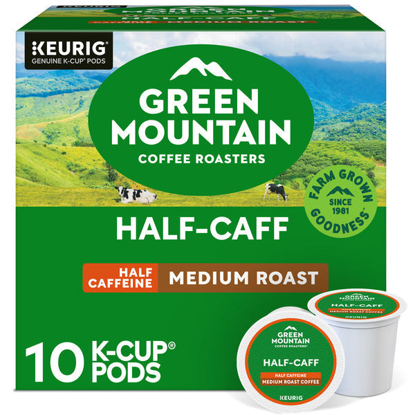 Green Mountain Coffee Roasters Half-Caff K-Cup Pods
