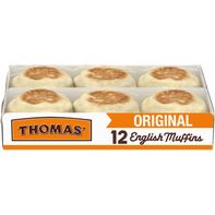 Thomas’ 12 count, Original English Muffins️