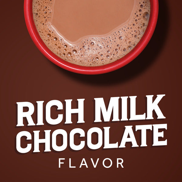 Nestle Hot Cocoa Rich Milk Chocolate Flavored Mix Powder Canister