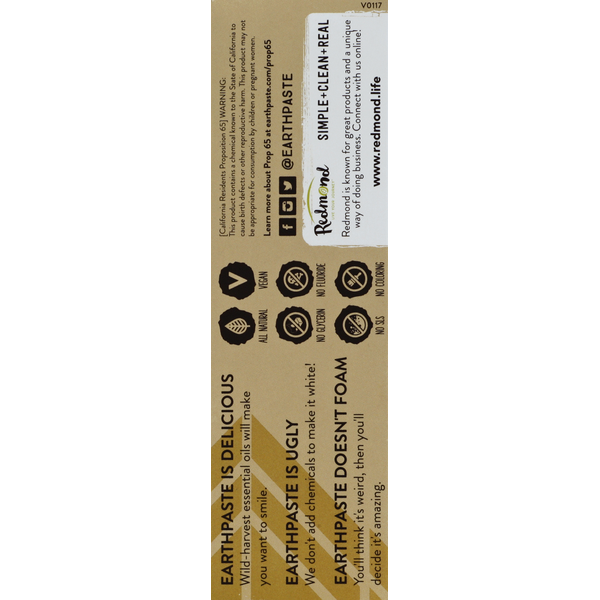 Redmond Toothpaste, Peppermint