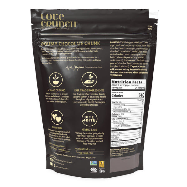 Love Crunch Double Chocolate Chunk Granola