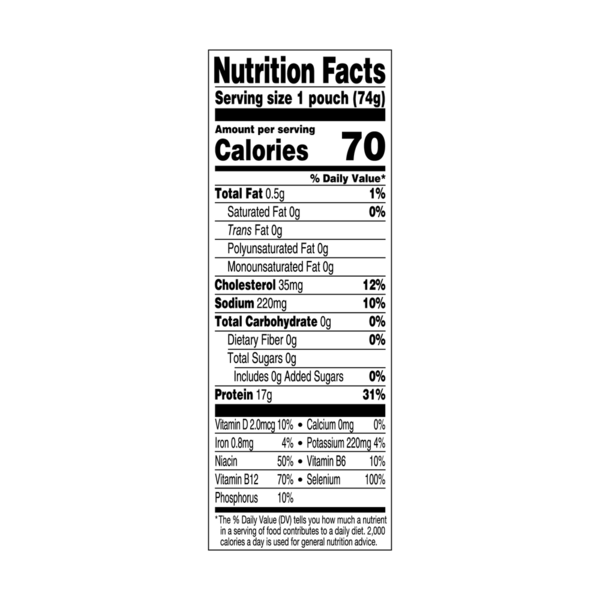 StarKist 25% Less Sodium Light Tuna in Water Pouch