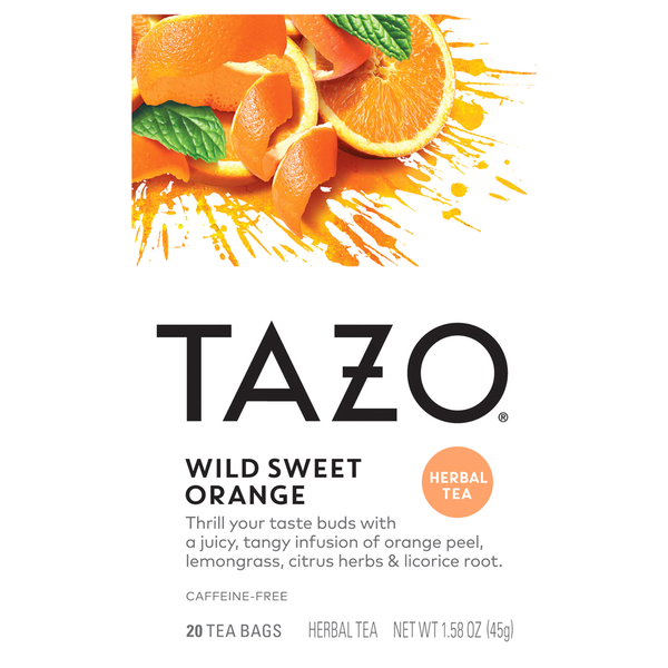 TAZO Tea Wild Sweet Orange Herbal Tea