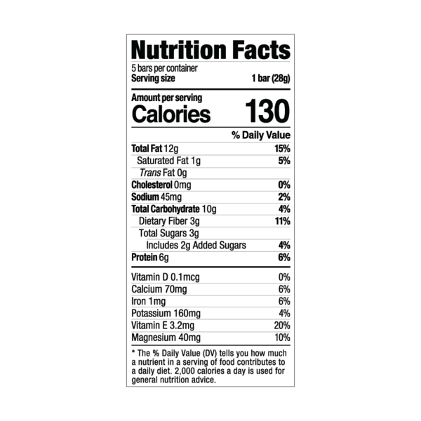 Tosi Almond Blueberry Snack Bar