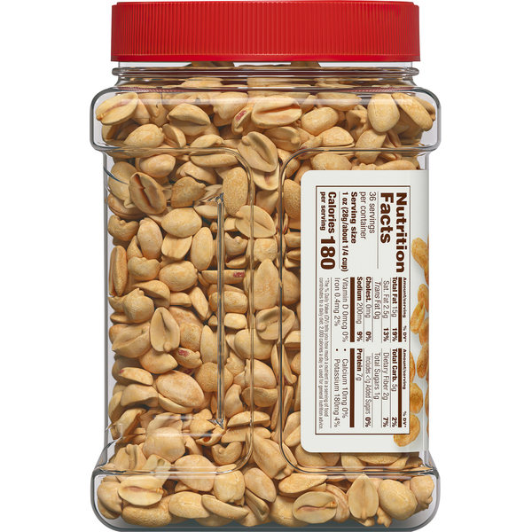 Fisher Dry Roasted Sea Salt Peanuts