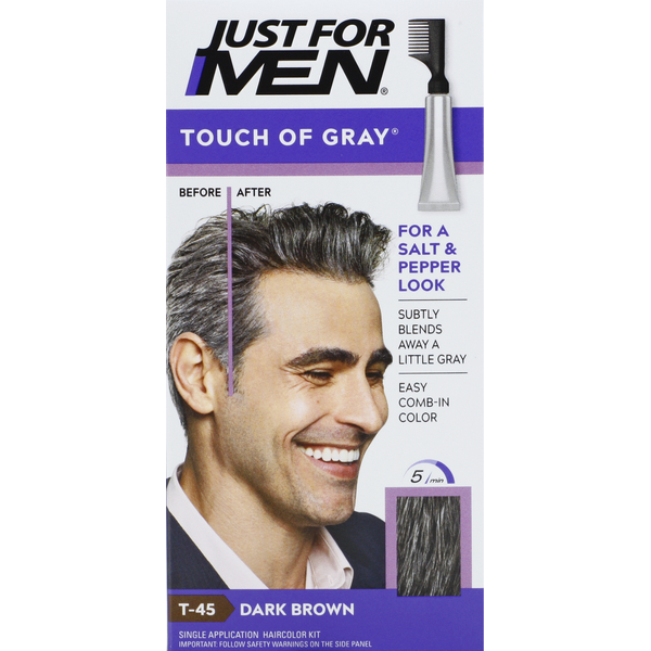 Just For Men Touch of Gray, Dark Brown T-45