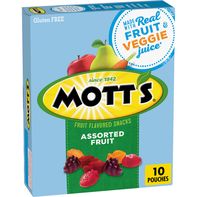 Mott’s Gluten Free Assorted Fruit Flavored Snacks️