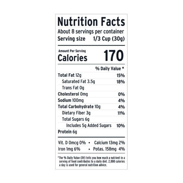 Purely Elizabeth Cinnamon Peanut Butter, Grain-Free Keto Granola, with MCT Oil