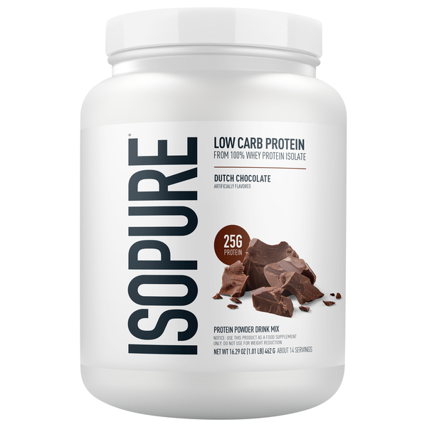 Isopure Dutch Chocolate Protein Powder Drink Mix