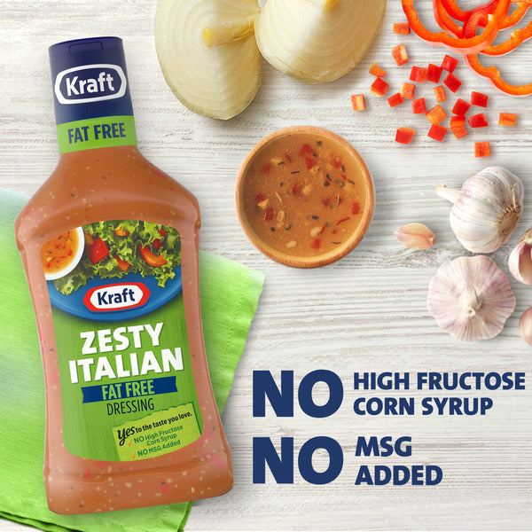 Kraft Zesty Italian Fat Free Dressing