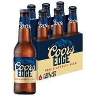 Coors Edge Non-Alcoholic Beer 0.4% ABV, 6 Pack, 12...
️