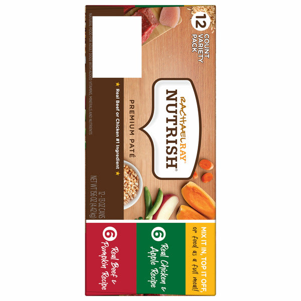 Rachael Ray Nutrish Dog Food, Premium Pate, Variety Pack
