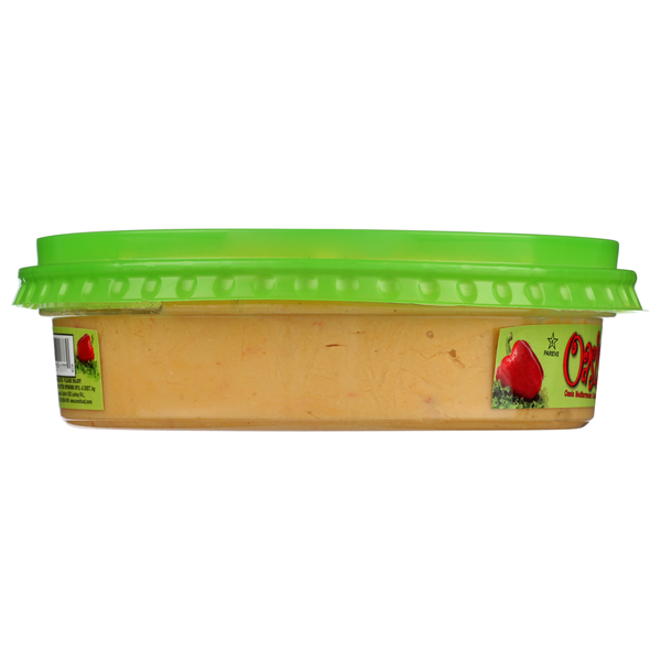 Oasis Mediterranean Cuisine Hommus Roasted Red Pepper