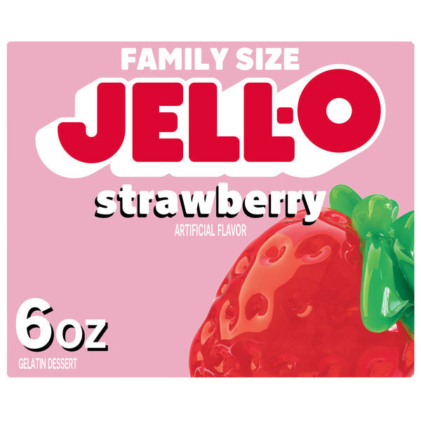 Jell-O Strawberry Gelatin Dessert Mix