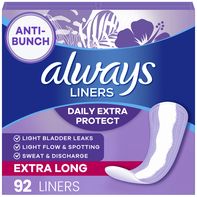 Always Daily Extra Protect Liners, Extra Long Leng...
️